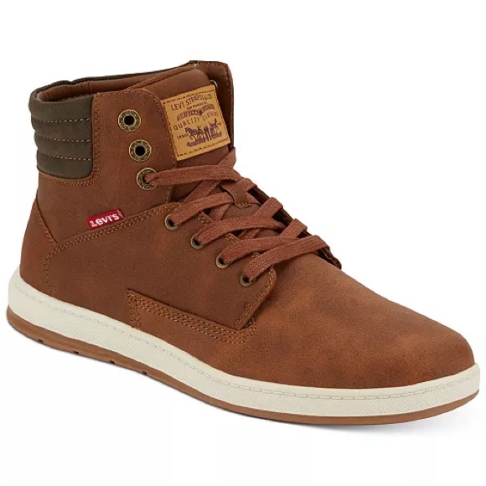 Levi's Men's Tan High-Top Sneakers size 10.5